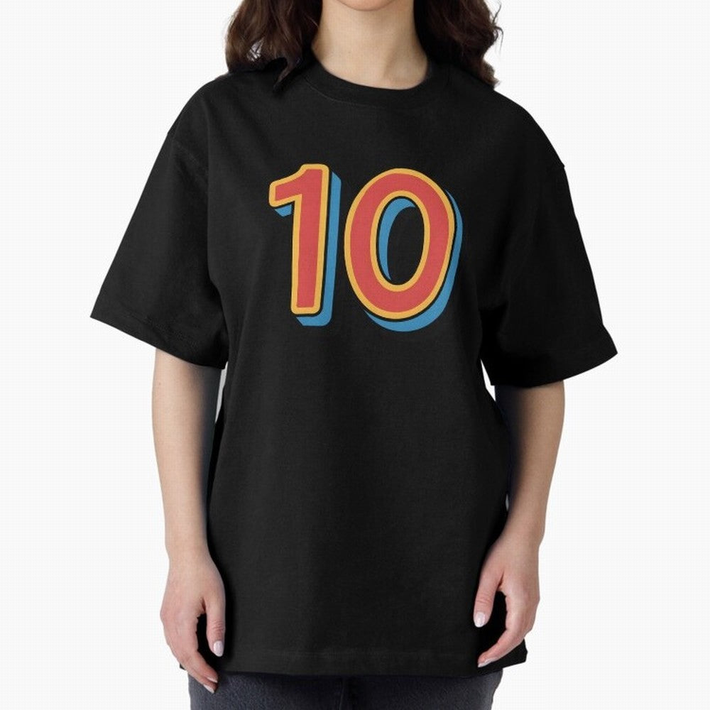 Number 10 Oversized T-Shirt Spotlight FIFA World Cup 2026 Group Stage Spirit, Centered on Spain and Netherlands, Messi, Game Day Rituals, Football Legends, Country Pride and the Road to the Final; Created for Match Day Parties, Soccer Gifts, Fan