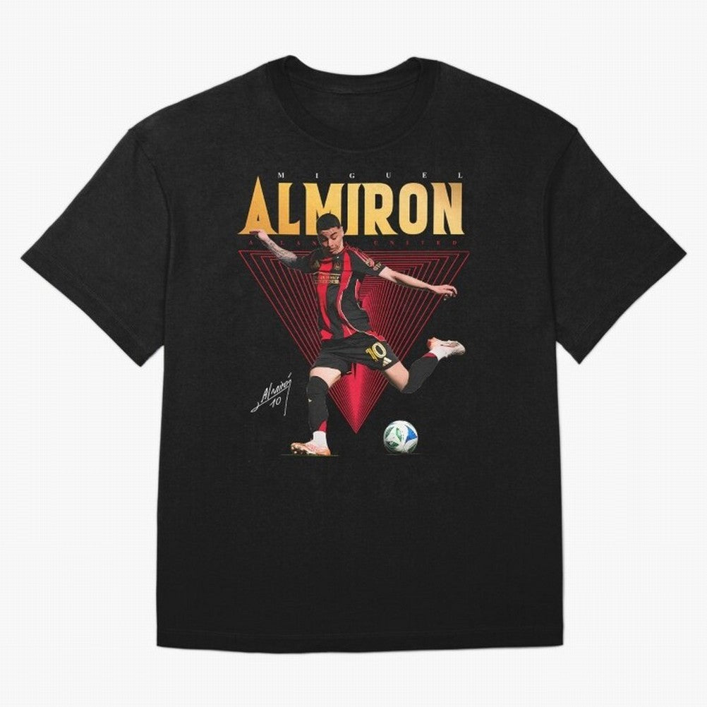 Miguel Almiron Atlanta United FC Oversized T-Shirt Bring Global Tournament Vibes to Match Day Hype around FIFA World Cup 2026 Group Stage, Cristiano Ronaldo, Haaland and CR7, Argentina, France and Brazil, Football Passion, Legendary Performances,
