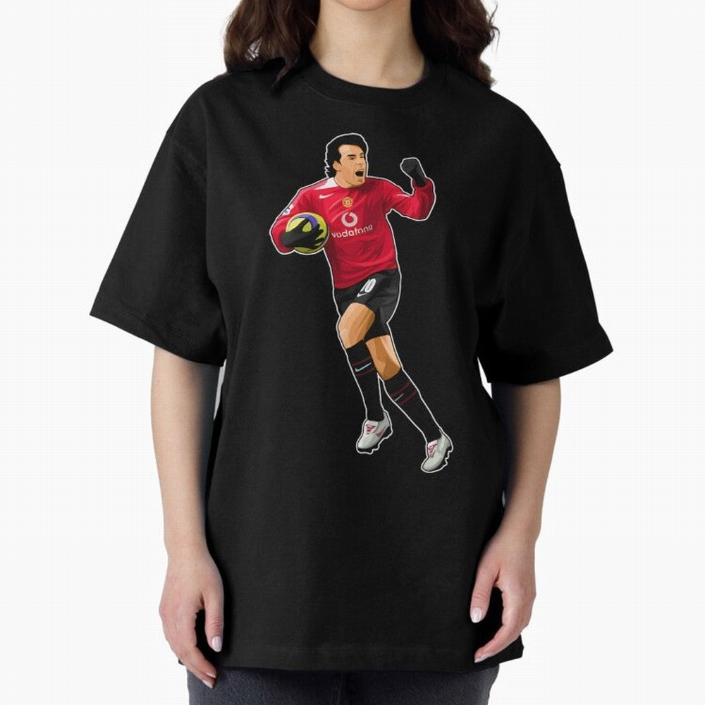 Ruud Van Nistelrooy #10 Scooring Goals Oversized T-Shirt Show Passion for the Stars of the FIFA World Cup 2026 Journey through Messi, CR7 and Mbappe Highlights, England Pride, Soccer Culture, Superstar Moments, National Team Dreams and Competitive
