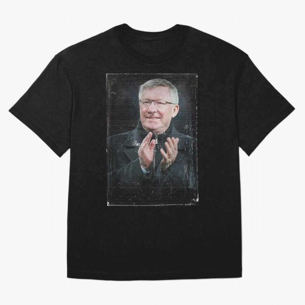Sir Alex Ferguson Oversized T-Shirt Feel International Energy from FIFA World Cup 2026 Centered on CR7, Brazil Energy, Stadium Chants, National Pride, Trophy Dreams and Unforgettable Football Memories; Perfect for People Who Love Argentina, Brazil,