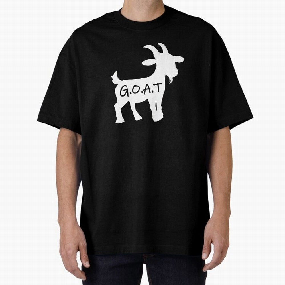 GOAT Oversized T-Shirt Show Up for the Glory of Global Football Passion for FIFA World Cup 2026 Group Stage, Built around Neymar, Germany, Game Day Rituals, Football Legends, Country Pride and the Road to the Final; Great for Supporters Who Love