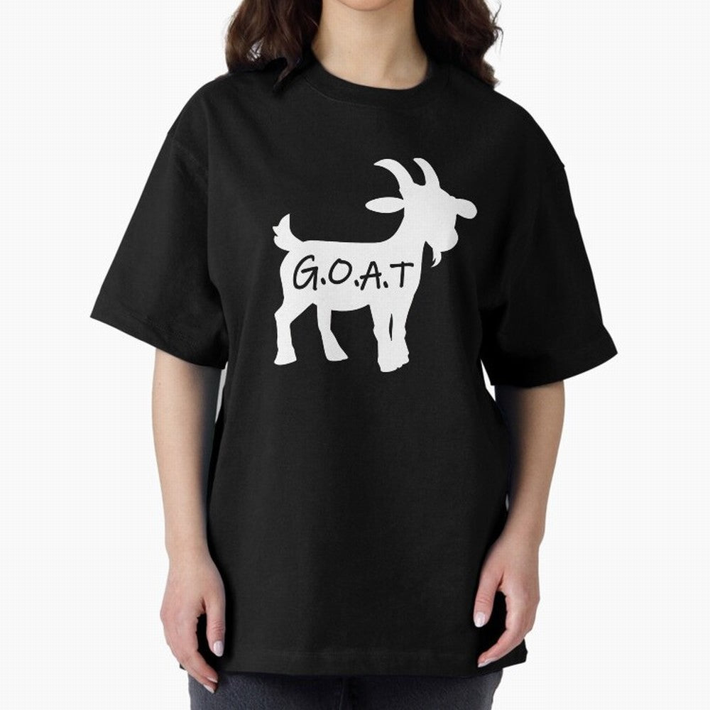 GOAT Oversized T-Shirt Show Up for the Glory of Global Football Passion for FIFA World Cup 2026 Group Stage, Built around Neymar, Germany, Game Day Rituals, Football Legends, Country Pride and the Road to the Final; Great for Supporters Who Love