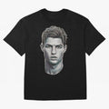 Ronaldo drawing 2008 Oversized T-Shirt Celebrate Rivalries and Pride in FIFA World Cup 2026 Spirit, Inspired by England and Germany, Messi, CR7 and Mbappe, Champion Mindset, Group Stage Buzz, Knockout Tension and Passionate Fan Culture; Perfect for