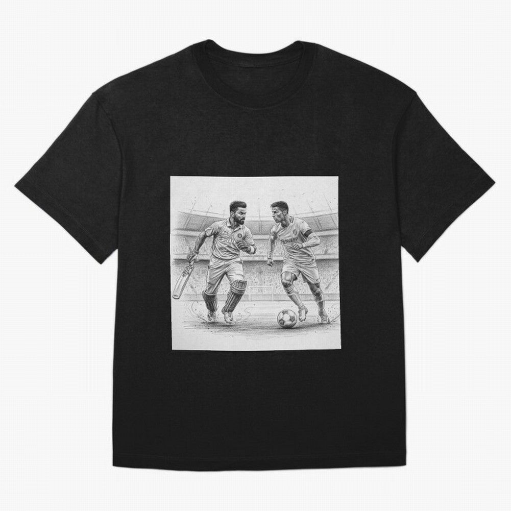 Virat and Ronaldo Oversized T-Shirt Make the Season About FIFA World Cup 2026 USA Canada Mexico Spirit, Capturing Netherlands, Neymar, Haaland and Cristiano Ronaldo, Game Day Rituals, Football Legends, Country Pride and the Road to the Final; Ideal