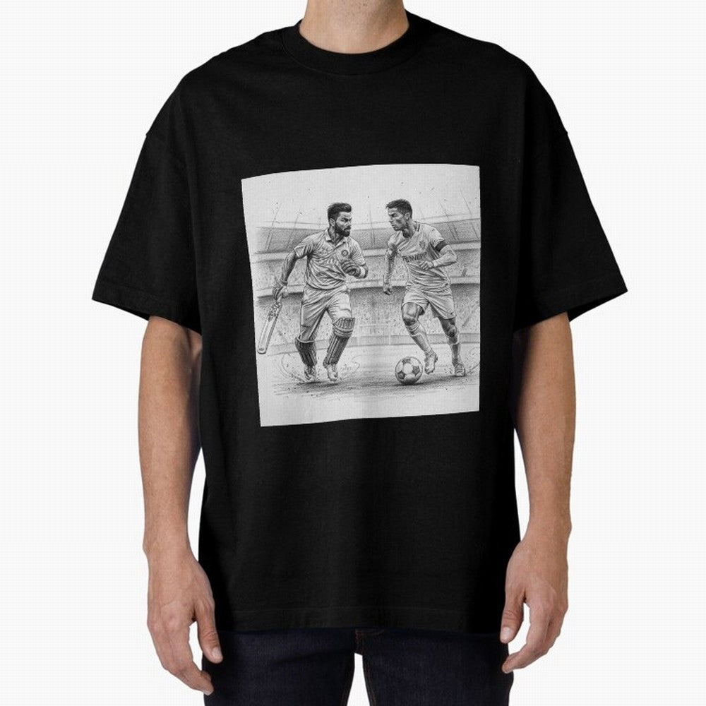 Virat and Ronaldo Oversized T-Shirt Make the Season About FIFA World Cup 2026 USA Canada Mexico Spirit, Capturing Netherlands, Neymar, Haaland and Cristiano Ronaldo, Game Day Rituals, Football Legends, Country Pride and the Road to the Final; Ideal
