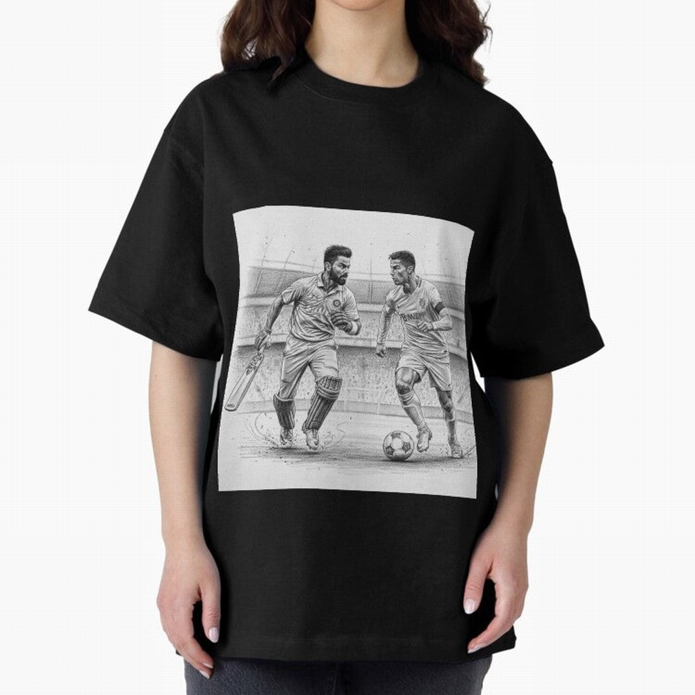 Virat and Ronaldo Oversized T-Shirt Make the Season About FIFA World Cup 2026 USA Canada Mexico Spirit, Capturing Netherlands, Neymar, Haaland and Cristiano Ronaldo, Game Day Rituals, Football Legends, Country Pride and the Road to the Final; Ideal