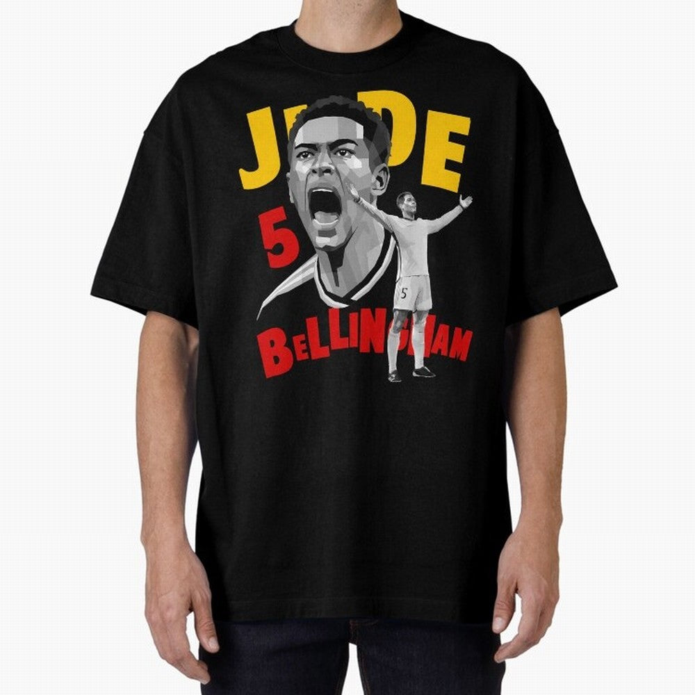 Jude Bellingham Oversized T-Shirt Bring a Vintage Feel to FIFA World Cup 2026 USA Canada Mexico Built around Neymar, Haaland and Cristiano Ronaldo, England and Germany Energy, Retro Football Energy, Iconic Rivalries, Trophy Chase Drama and Stadium