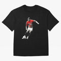 CR7 Artwork For Soccer Fans Gift For Football Lovers Oversized T-Shirt Celebrate the Next Chapter of FIFA World Cup 2026 USA Canada Mexico Centered on Messi, Neymar and Mbappe, Argentina, France and Brazil Energy, Retro Football Energy, Iconic