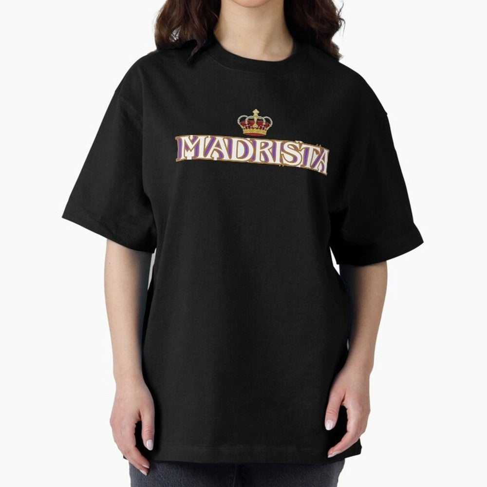 Madrista - Real Madrid Oversized T-Shirt Make the Season About Global Football Passion for FIFA World Cup 2026 USA Canada Mexico, Featuring Messi, CR7 and Mbappe, Argentina, France and Brazil, Championship Spirit, Famous Goals, Roaring Crowds and