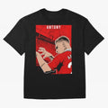 Antony Oversized T-Shirt Experience the Global Stage of FIFA World Cup 2026 Group Stage with Messi, Spain and Netherlands Energy, Football Festival Excitement, Trophy Ambitions, Country Rivalries and Star Player Buzz; Made for Die Hard Supporters,