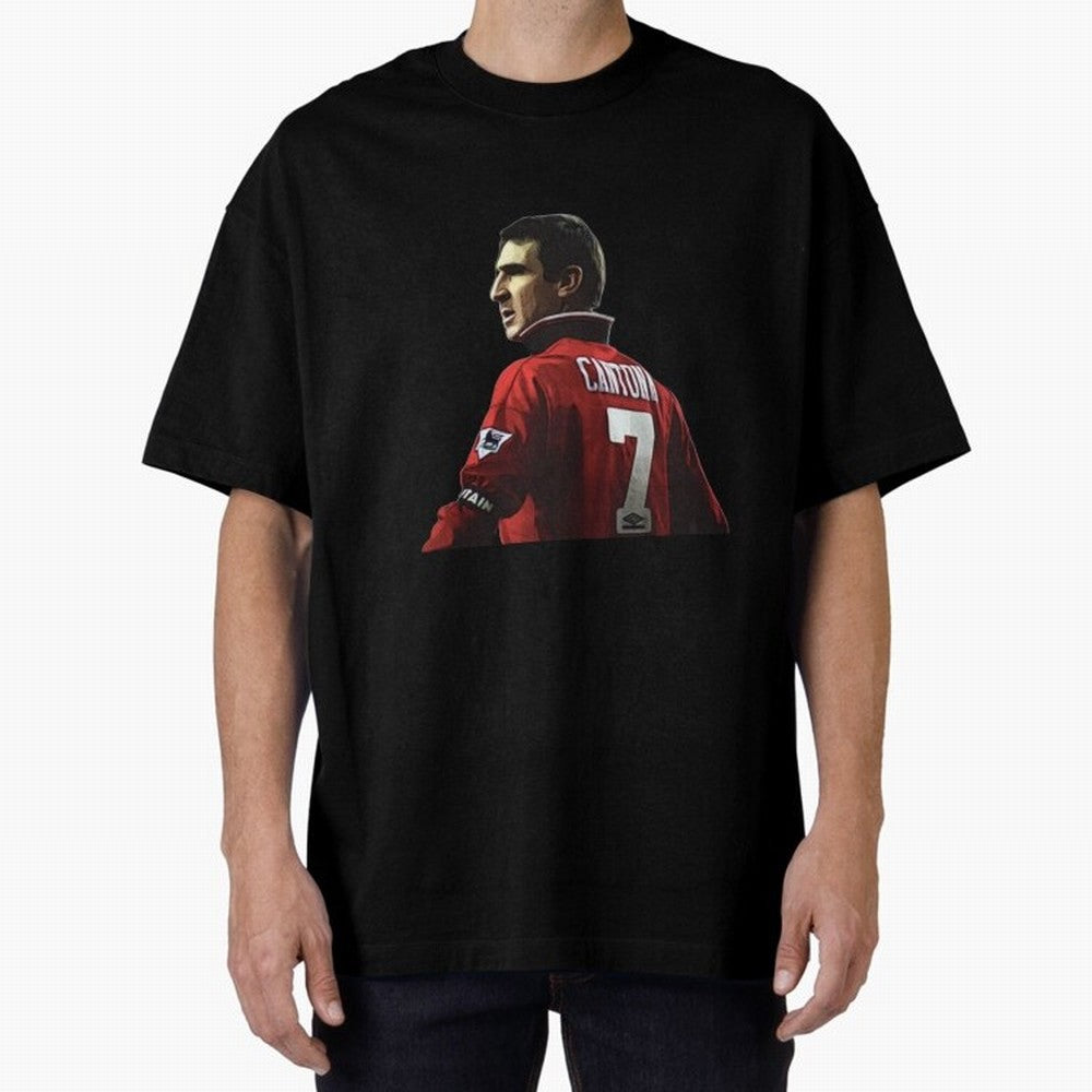 King of Manchester Eric Cantona Oversized T-Shirt Step into FIFA World Cup 2026 Made for Neymar, Haaland and Cristiano Ronaldo, Portugal Energy, Stadium Memories, Football Loyalty, International Chants and Championship Tradition; Built for