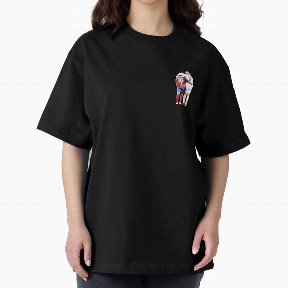 Ronaldinho and R9 Ronaldo Oversized T-Shirt Live for the Drama of FIFA World Cup 2026 Built around Messi, Neymar and Mbappe, Brazil Energy, Football Passion, Legendary Performances, Festival Vibes and Supporter Community; Great for Watch Parties,