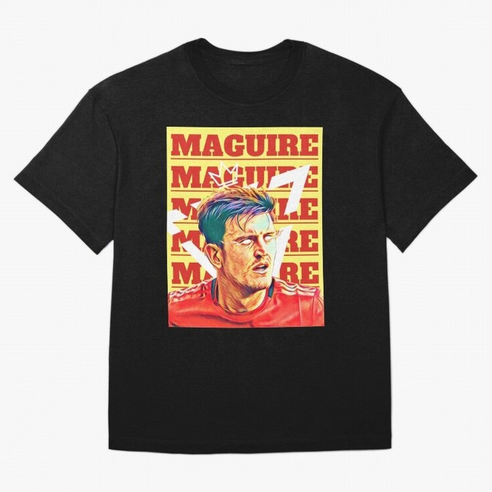 HARRY MAGUIRE, THE CAPTAIN Oversized T-Shirt Celebrate National Team Dreams in Match Day Hype around FIFA World Cup 2026 USA Canada Mexico, CR7, France and Portugal, Match Day Excitement, Supporter Culture, Golden Goals and Global Football Passion;