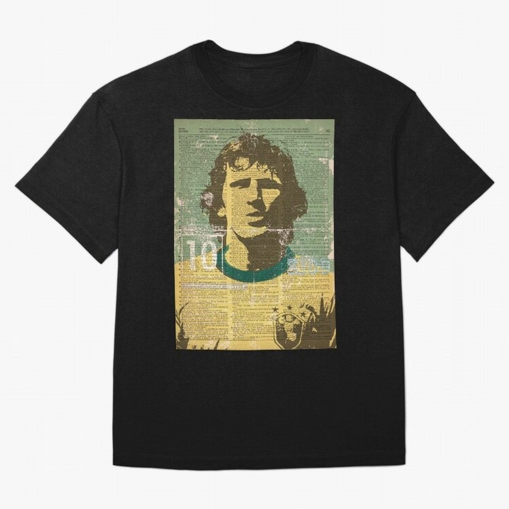 ZICO Oversized T-Shirt Fuel the Hype around FIFA World Cup 2026 Connected to Neymar, Argentina and Brazil Energy, Tournament Hype, Historic Matchups, Family Viewing Parties and Global Sports Pride; Made for Die Hard Supporters, Soccer Lovers, Game