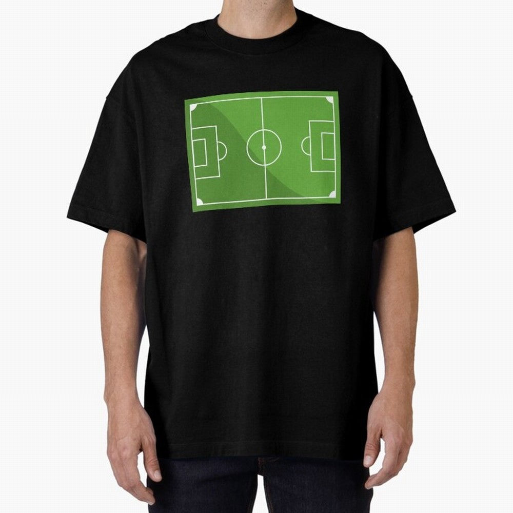 Football Pitch Oversized T-Shirt Remember Match Day Hype around FIFA World Cup 2026 USA Canada Mexico, Neymar, Argentina, Game Day Rituals, Football Legends, Country Pride and the Road to the Final; Built for Supporters Chasing Trophy Dreams, Final
