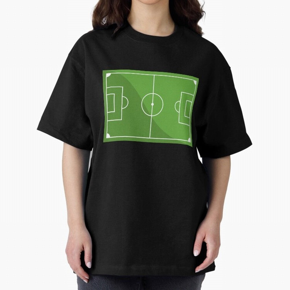 Football Pitch Oversized T-Shirt Remember Match Day Hype around FIFA World Cup 2026 USA Canada Mexico, Neymar, Argentina, Game Day Rituals, Football Legends, Country Pride and the Road to the Final; Built for Supporters Chasing Trophy Dreams, Final