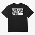 Castolo & Minanda & Ordaz. PES Oversized T-Shirt Celebrate Unforgettable Nights in Match Day Hype around FIFA World Cup 2026 Group Stage, Mbappe, England and Germany, Vintage Soccer Flavor, Modern Football Stars, National Flags and Final Night