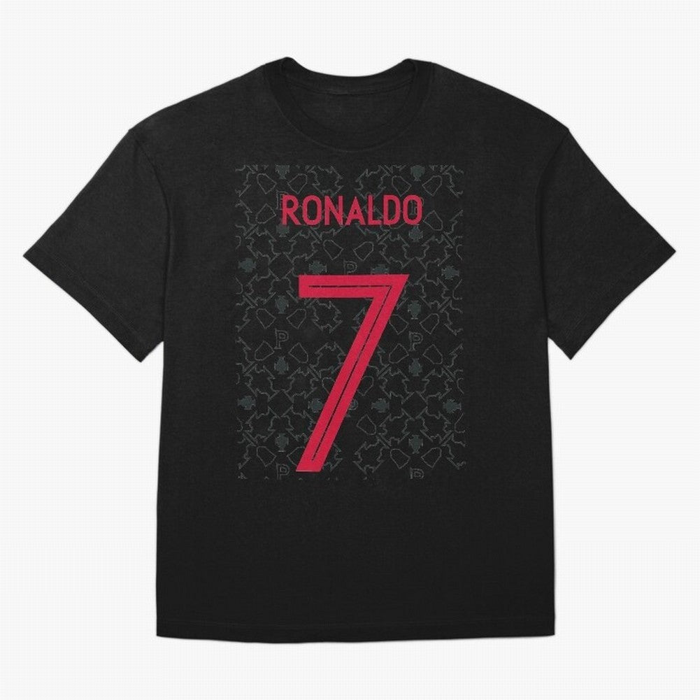 Christiano Ronaldo Portugal Away Jersey 2020 Oversized T-Shirt Celebrate the Biggest Stage of FIFA World Cup 2026 Spirit, Driven by Argentina and Brazil, Neymar, Haaland and Cristiano Ronaldo, Goal Celebration Energy, Supporter Heritage, Football