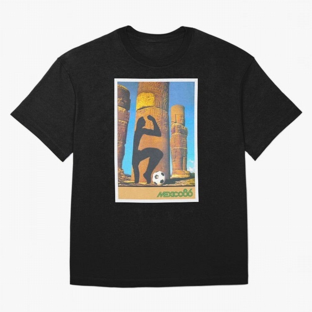 Mexico 86 Oversized T-Shirt Celebrate Golden Goal Energy in Global Football Passion for FIFA World Cup 2026, Highlighting Mbappe, Spain and Netherlands, Retro Football Energy, Iconic Rivalries, Trophy Chase Drama and Stadium Atmosphere; Perfect for