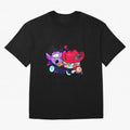 RonaDora chibis Oversized T-Shirt Elevate Match Day Hype around FIFA World Cup 2026, CR7, England and Germany, Supporter Pride, Iconic Celebrations, Legendary Names and Global Match Day Energy; Built for Supporters Chasing Trophy Dreams, Final