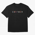 The Club Career Kits Of Ronaldo Oversized T-Shirt Show Your Love for FIFA World Cup 2026 Group Stage for Fans of Messi, CR7 and Mbappe and Brazil, Portugal and Argentina, Bringing Championship Spirit, Famous Goals, Roaring Crowds and International