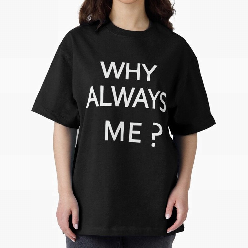 Why Always Me Mario Balotelli - Manchester City Routs United 6-1 Oversized T-Shirt Capture Stadium Memories from FIFA World Cup 2026 USA Canada Mexico for Fans of Messi and England and Germany, Bringing Game Day Rituals, Football Legends, Country