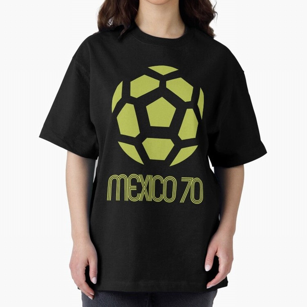 Mexico Oversized T-Shirt Honor FIFA World Cup 2026 USA Canada Mexico Filled with Neymar, Haaland and Cristiano Ronaldo, England and Germany Energy, Goal Celebration Energy, Supporter Heritage, Football Icons and Worldwide Tournament Joy; Ideal for