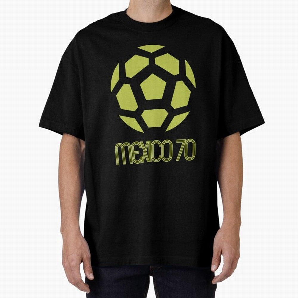 Mexico Oversized T-Shirt Honor FIFA World Cup 2026 USA Canada Mexico Filled with Neymar, Haaland and Cristiano Ronaldo, England and Germany Energy, Goal Celebration Energy, Supporter Heritage, Football Icons and Worldwide Tournament Joy; Ideal for