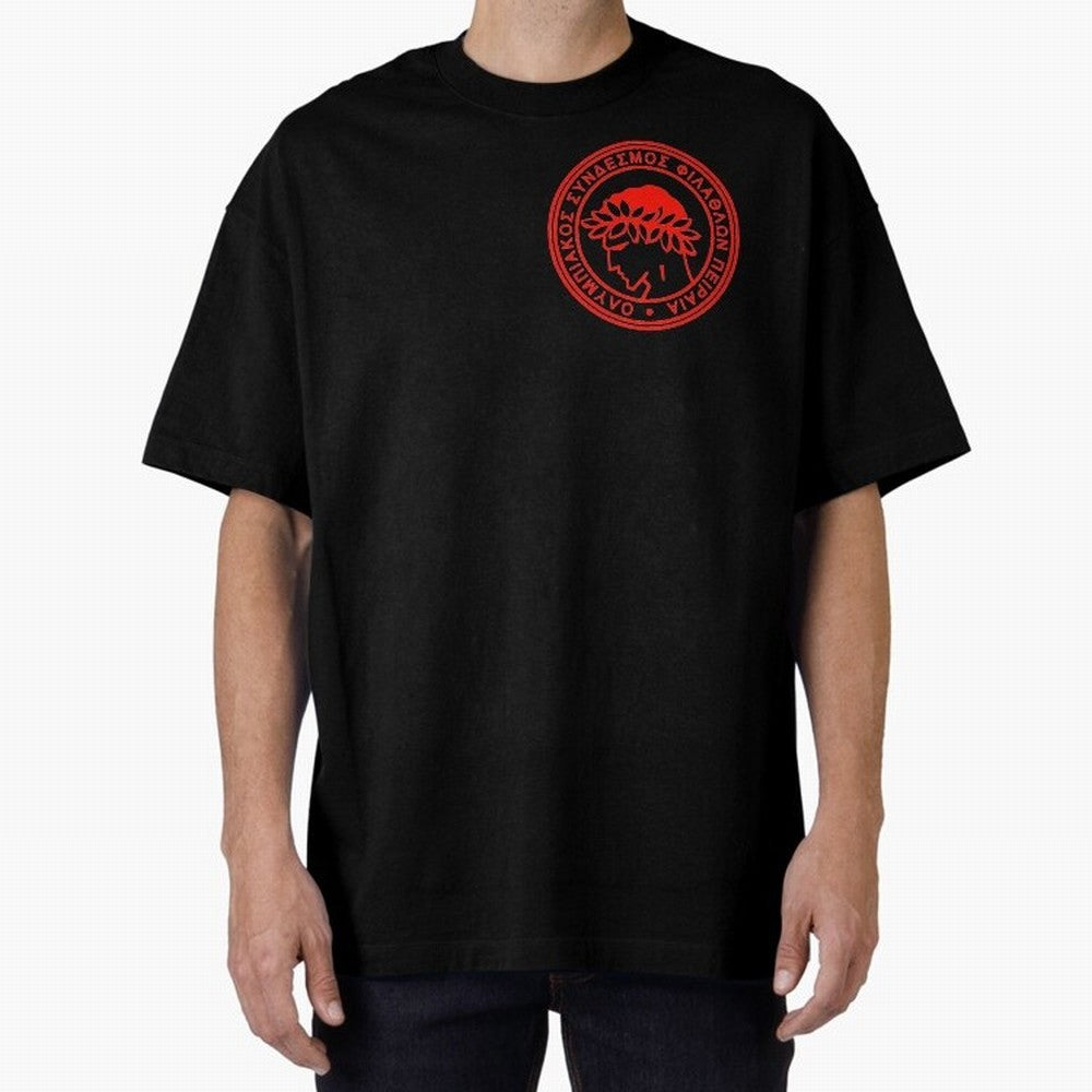 Olympiakos FC Oversized T-Shirt Step into FIFA World Cup 2026 Inspired by Mbappe and Neymar, Argentina and Brazil Energy, Soccer Culture, Superstar Moments, National Team Dreams and Competitive Fire; Perfect for People Who Love Argentina, Brazil,