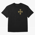 Quinas Portugal Gold B Oversized T-Shirt Feel the Roar of the FIFA World Cup 2026 Journey through Neymar, Haaland and Cristiano Ronaldo Highlights, Portugal, Spain and Germany Pride, Match Day Excitement, Supporter Culture, Golden Goals and Global