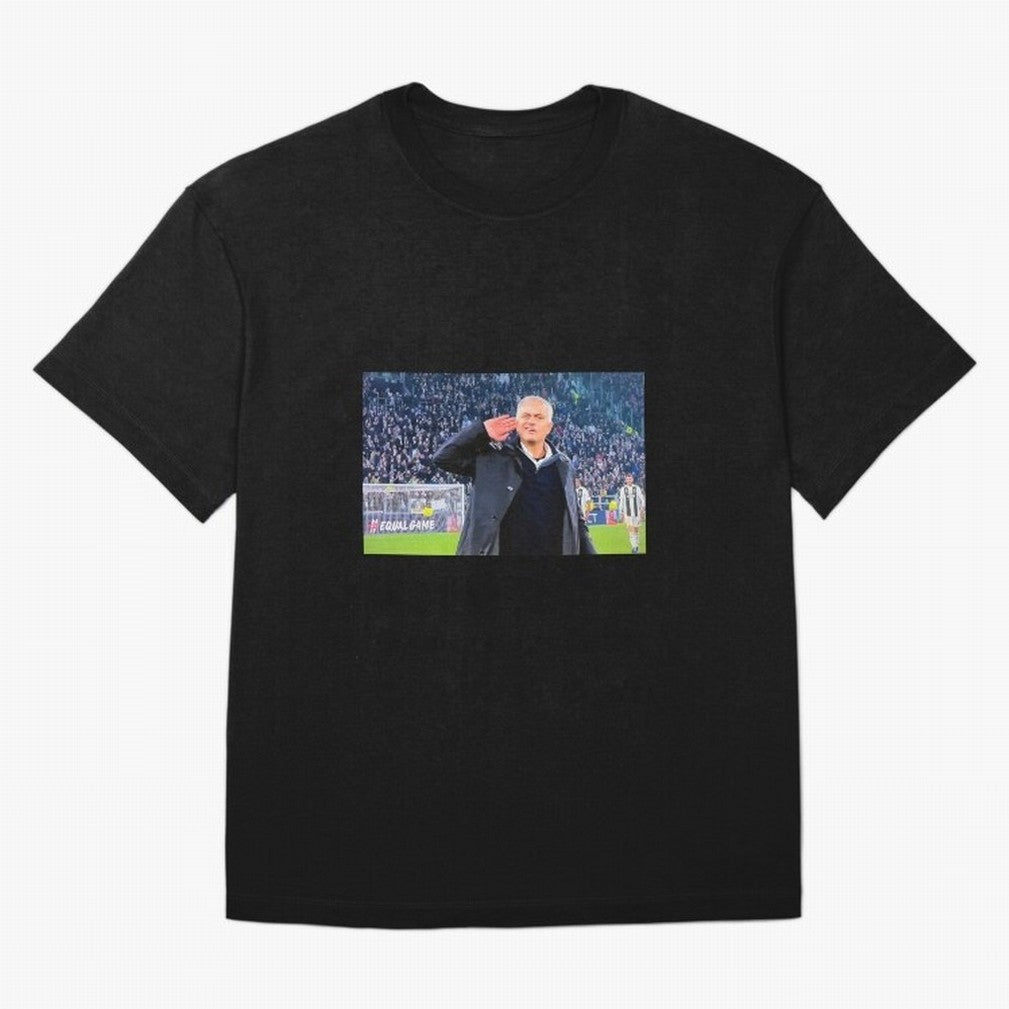Mourinho VS Juventus Oversized T-Shirt Celebrate Supporters United by FIFA World Cup 2026 for Fans of Mbappe and Neymar and France and Portugal, Bringing Football Festival Excitement, Trophy Ambitions, Country Rivalries and Star Player Buzz; Ideal