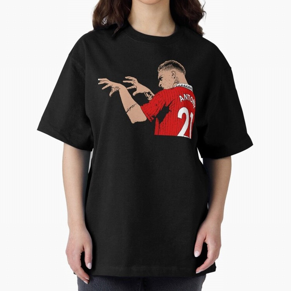 Antony Oversized T-Shirt Join the Global Buzz around Global Football Passion for FIFA World Cup 2026 Group Stage, Celebrating Messi, Neymar and Mbappe, England and Germany, Stadium Chants, National Pride, Trophy Dreams and Unforgettable Football