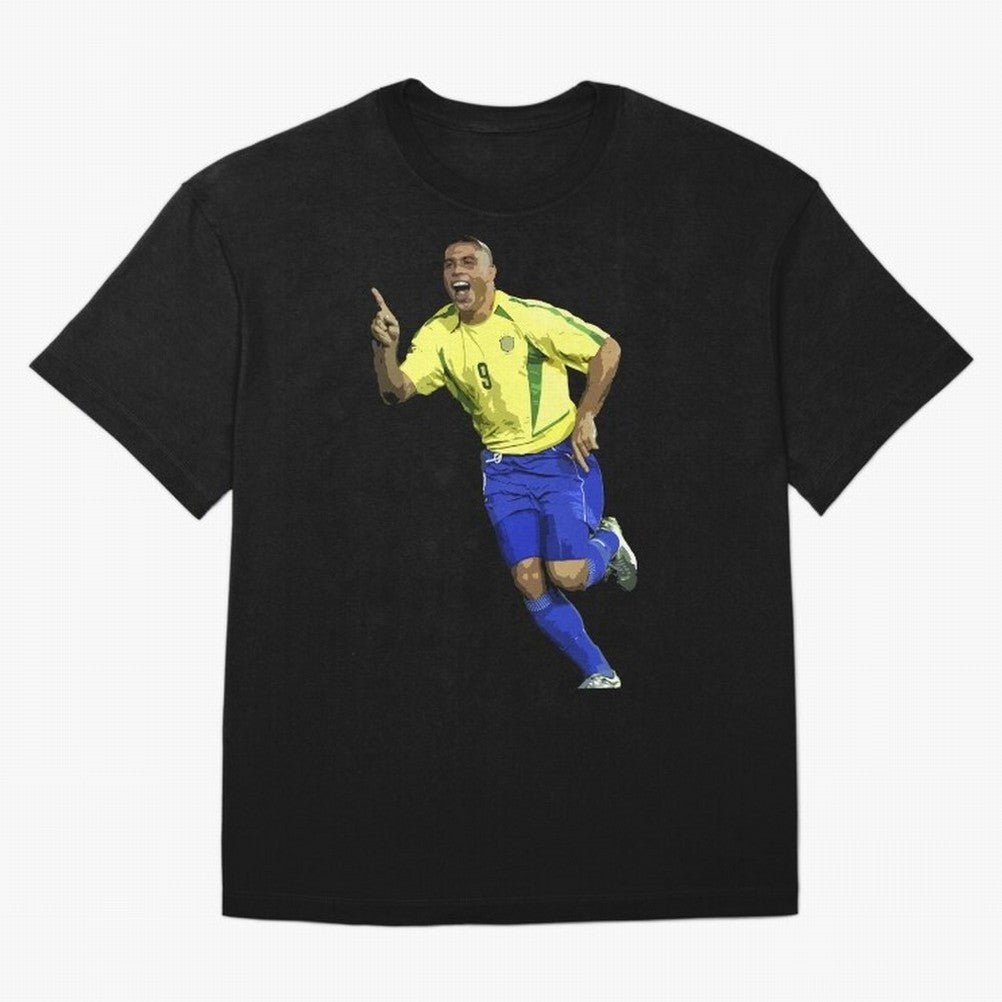 Ronaldo Nazario Oversized T-Shirt Bring Retro Soccer Energy to FIFA World Cup 2026 Group Stage for Fans of Haaland and Netherlands, Bringing Champion Mindset, Group Stage Buzz, Knockout Tension and Passionate Fan Culture; Ideal for Football Dads,