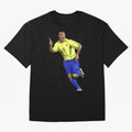 Ronaldo Nazario Oversized T-Shirt Bring Retro Soccer Energy to FIFA World Cup 2026 Group Stage for Fans of Haaland and Netherlands, Bringing Champion Mindset, Group Stage Buzz, Knockout Tension and Passionate Fan Culture; Ideal for Football Dads,
