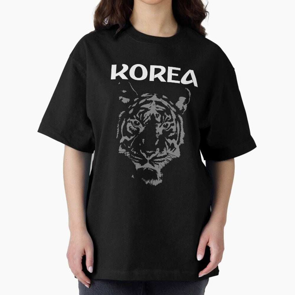 Team Korea Soccer Oversized T-Shirt Celebrate Football Heritage in the FIFA World Cup 2026 USA Canada Mexico Journey through CR7 Highlights, Portugal, Spain and Germany Pride, Vintage Soccer Flavor, Modern Football Stars, National Flags and Final