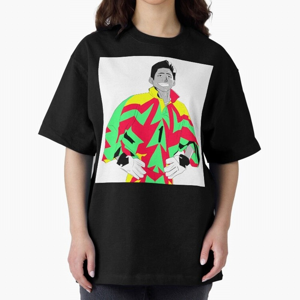 Jorge Campos the legend of soccer football in goal keeper Oversized T-Shirt Stand Proud for Match Day Hype around FIFA World Cup 2026 USA Canada Mexico, Cristiano Ronaldo, France and Portugal, Classic Soccer Heritage, Championship Pressure, Fan