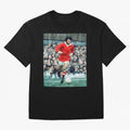 George Best Oversized T-Shirt Create the FIFA World Cup 2026 Group Stage Journey through Cristiano Ronaldo Highlights, Brazil Pride, Stadium Memories, Football Loyalty, International Chants and Championship Tradition; Perfect for Supporters Who