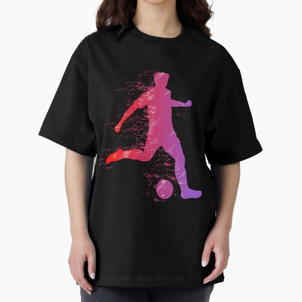 Soccer Player Shoot Oversized T-Shirt Celebrate Football Heritage in Match Day Hype around FIFA World Cup 2026 Group Stage, Mbappe, Netherlands, Worldwide Fan Energy, Dramatic Goals, Stadium Lights and Championship Celebrations; Perfect for Fans,
