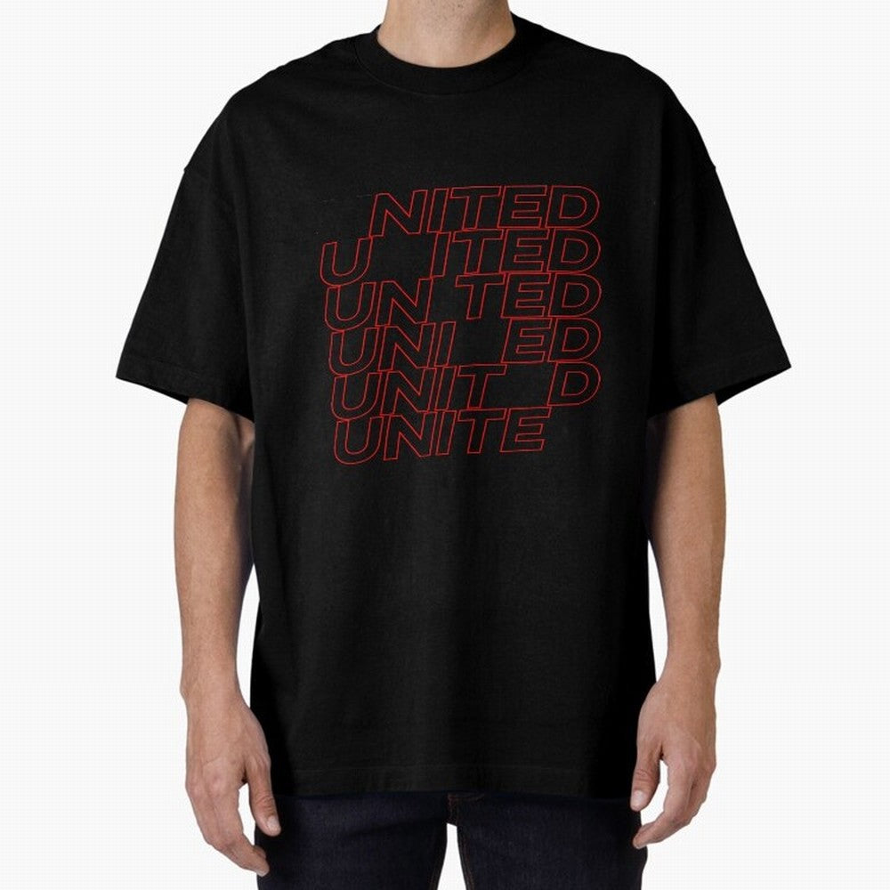 MAN UNITED - 2020 WHITE ILLUSTRATION Oversized T-Shirt Bring Home FIFA World Cup 2026 Group Stage for Fans of Messi and France, Bringing Game Day Rituals, Football Legends, Country Pride and the Road to the Final; Ideal for Fans Who Follow Messi,