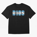 Dios Oversized T-Shirt Show Fan Pride Across FIFA World Cup 2026 Centered on CR7 and Messi, Portugal, Spain and Germany Energy, Game Day Rituals, Football Legends, Country Pride and the Road to the Final; Perfect for Fans, Collectors, Family
