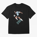 D10S Oversized T-Shirt Celebrate the Road through the FIFA World Cup 2026 Journey through Messi, Neymar and Mbappe Highlights, Germany Pride, Worldwide Fan Energy, Dramatic Goals, Stadium Lights and Championship Celebrations; Perfect for People Who
