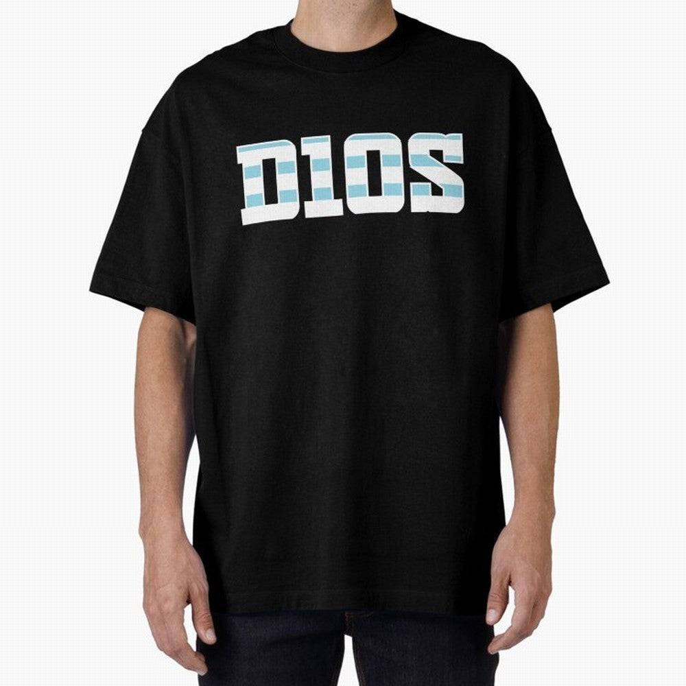 D10S Oversized T-Shirt Cheer through Every Moment of Global Football Passion for FIFA World Cup 2026, Celebrating Messi, Neymar and Mbappe, France, Fan Favorite Moments, National Team Passion, Big Match Drama and Soccer History; Made for Die Hard