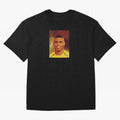 Ronaldo Nazario Digital Painting Oversized T-Shirt Treasure FIFA World Cup 2026 USA Canada Mexico Spirit, Featuring France and Portugal, CR7, Stadium Chants, National Pride, Trophy Dreams and Unforgettable Football Memories; Perfect for Fans,