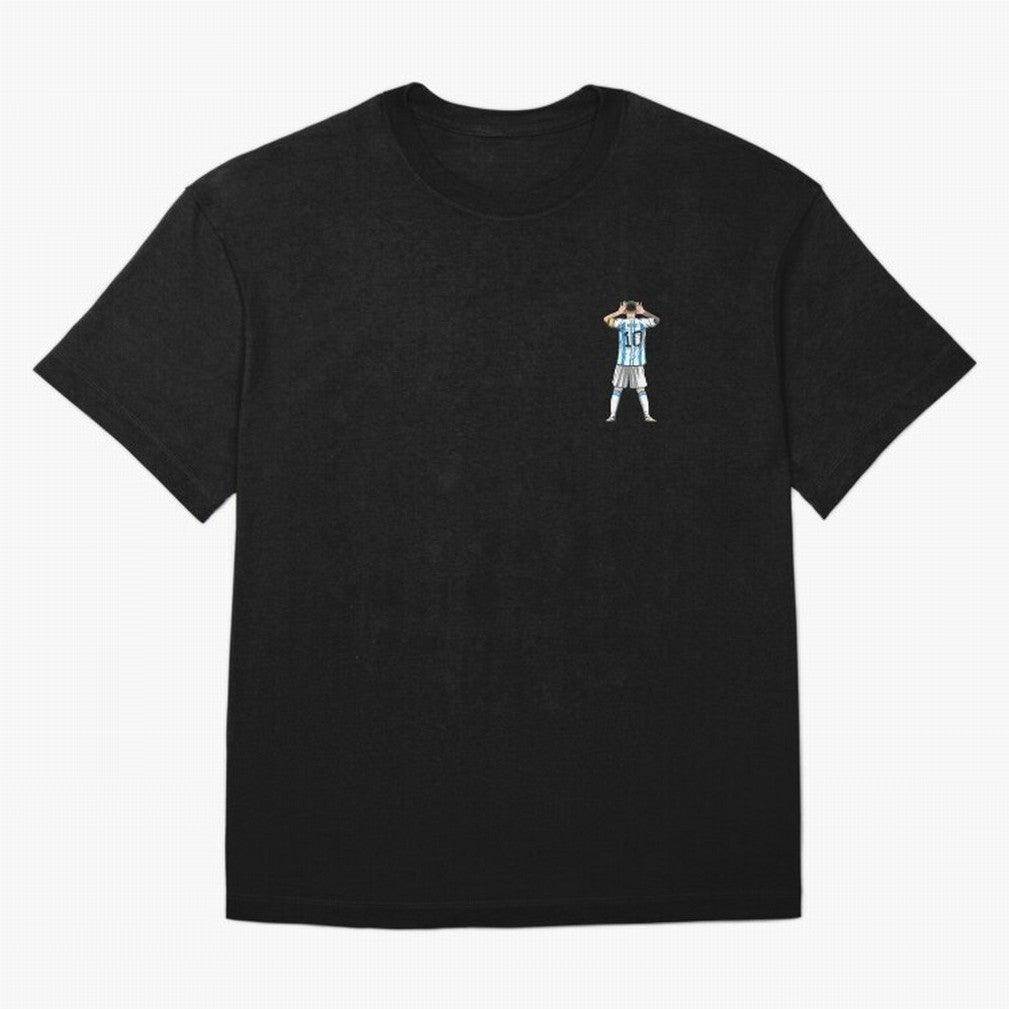 Lionel Messi Oversized T-Shirt Honor the Football Icons of FIFA World Cup 2026 USA Canada Mexico for Fans of CR7 and Messi and Spain, Bringing Match Day Excitement, Supporter Culture, Golden Goals and Global Football Passion; Perfect for Supporters