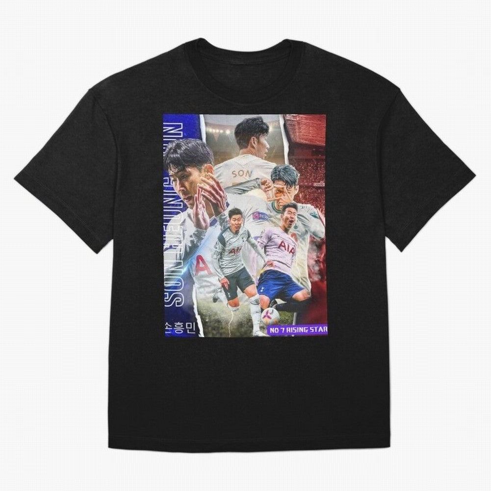 THE 7 STAR SON HEUNG MIN SPECIAL ON REDBUBBLE Oversized T-Shirt Celebrate the Road through the FIFA World Cup 2026 Group Stage Journey through Haaland Highlights, Spain and Netherlands Pride, Sports Nostalgia, International Competition, Famous