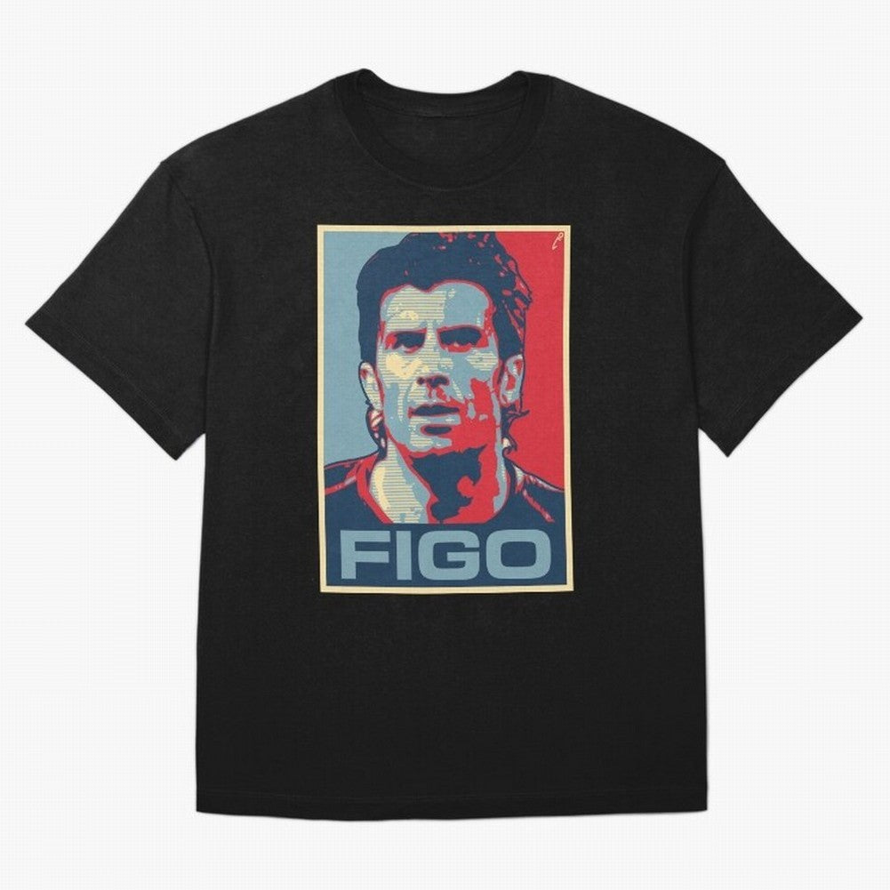 Figo Oversized T-Shirt Show Match Day Excitement for FIFA World Cup 2026 Group Stage Spirit, Connected to Brazil, CR7, Classic Soccer Heritage, Championship Pressure, Fan Loyalty and International Pride; Built for Supporters Chasing Trophy Dreams,