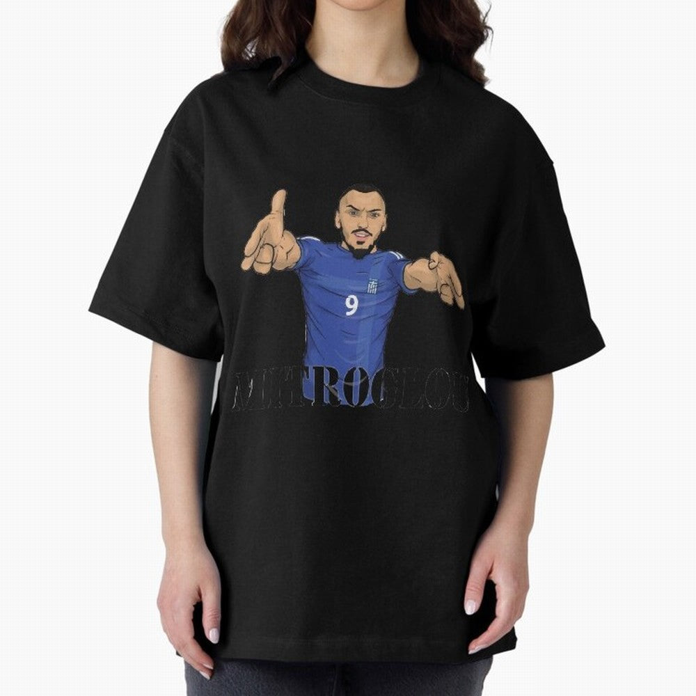 Kostantinos Mitroglou Oversized T-Shirt Show Your Tournament Heart for FIFA World Cup 2026 Group Stage for Fans of Neymar, Haaland and Cristiano Ronaldo and Spain, Bringing Game Day Rituals, Football Legends, Country Pride and the Road to the