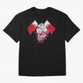 qatar mascot Oversized T-Shirt Honor the Football Icons of FIFA World Cup 2026 for Fans of Mbappe and Neymar and Brazil, Portugal and Argentina, Bringing Retro Football Energy, Iconic Rivalries, Trophy Chase Drama and Stadium Atmosphere; Ideal for