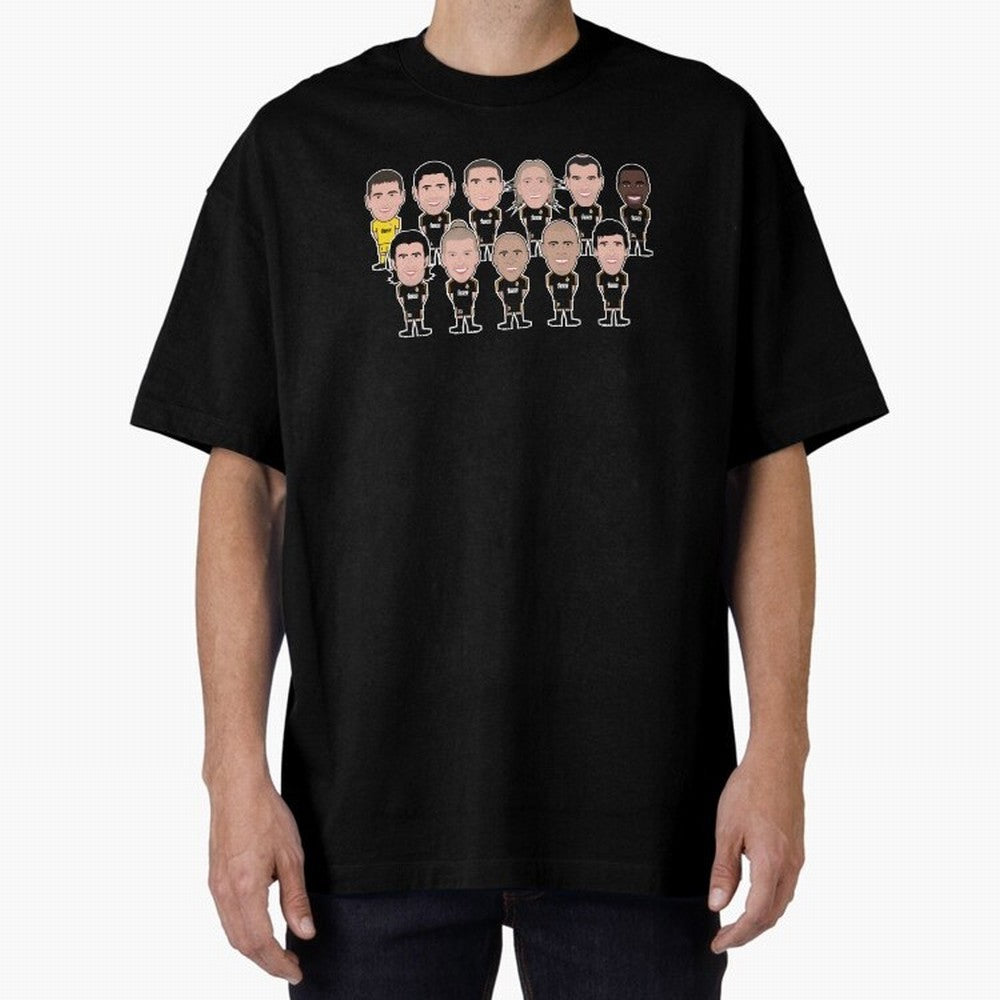 Los blancos Galacticos Teka legendary Real Madrid Oversized T-Shirt Honor FIFA World Cup 2026 Group Stage for Fans of Mbappe and Argentina, Bringing Sports Nostalgia, International Competition, Famous Players and Unforgettable Victories; Perfect