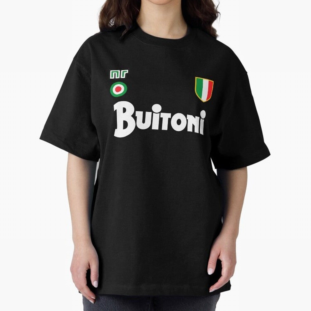 Napoli 1987 Oversized T-Shirt Keep the Legacy of FIFA World Cup 2026 Built around Messi and Cristiano Ronaldo, Portugal, Spain and Germany Energy, Goal Celebration Energy, Supporter Heritage, Football Icons and Worldwide Tournament Joy; Ideal for